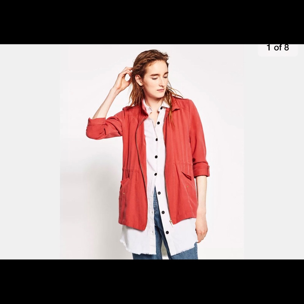 ZARA- SAFARI JACKET - brand new with tags!!👄👄👘